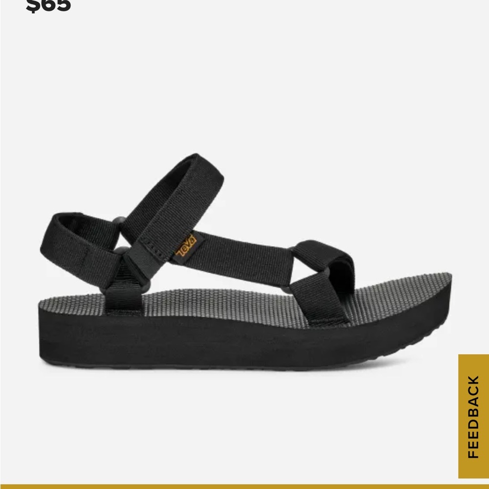 Brand new never worn Teva sandals perfect for summer